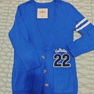 Hollister Y2K Blue Cardigan